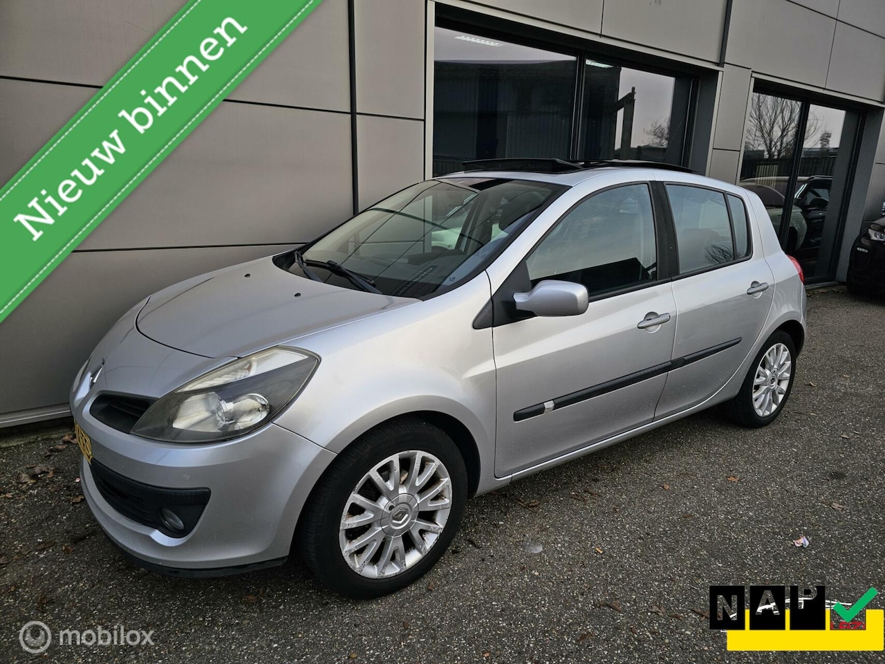 Renault Clio - 1.4-16V Business Line Panorama/Halfleer/Distri VV - AutoWereld.nl