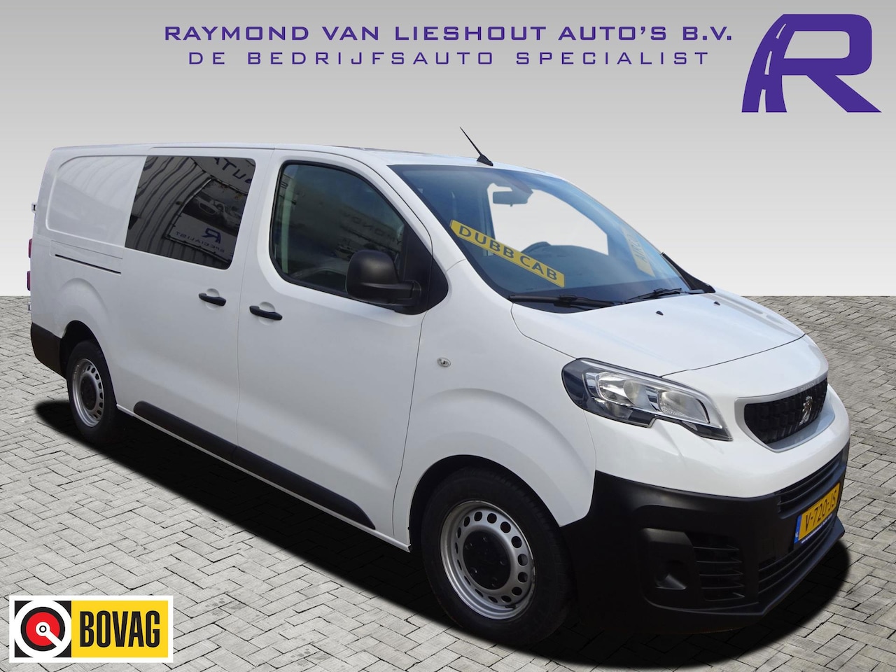 Peugeot Expert - 231L 2.0 BlueHDI DUBBELE CABINE 6 PERSOONS AIRCO NAVIGATIE CRUISE CONTROL - AutoWereld.nl