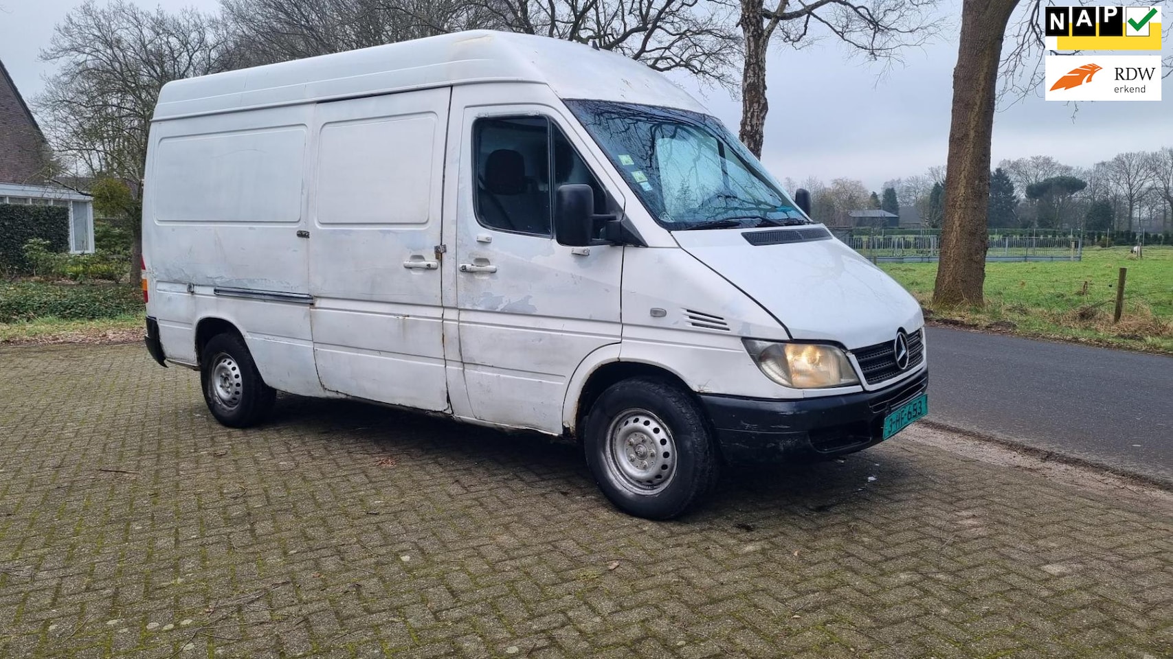 Mercedes-Benz Sprinter - 312D 212D 211 CDI 211CDI LANG HOOG 2002 RIJDT GOED - AutoWereld.nl