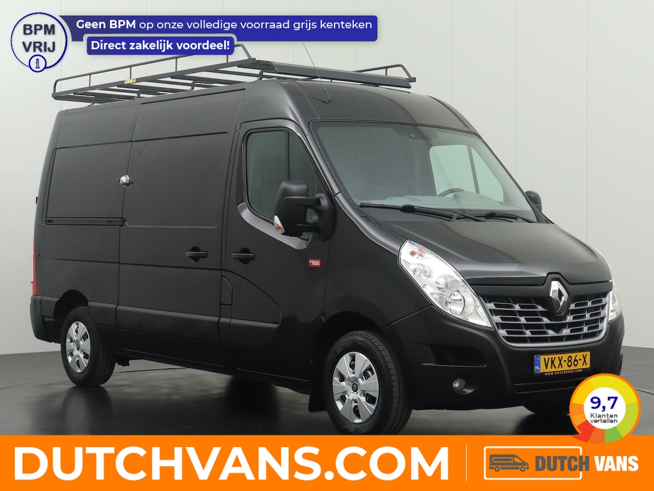 Renault Master - 2.3DCi 130PK L2H2 Imperiaal | Trekhaak | Airco | 3-Persoons | Betimmering - AutoWereld.nl