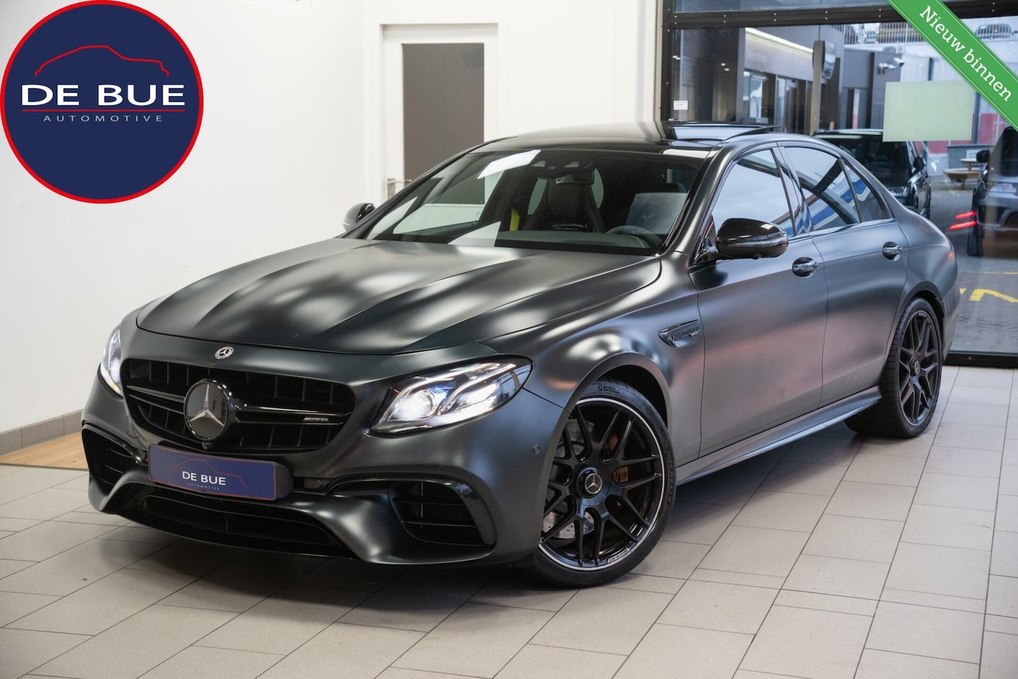 Mercedes-Benz E-klasse - AMG 63 S 4MATIC Premium Plus Edition 1 Designo Kuipstoel HUD Carbon Track Pack Dealer onde - AutoWereld.nl