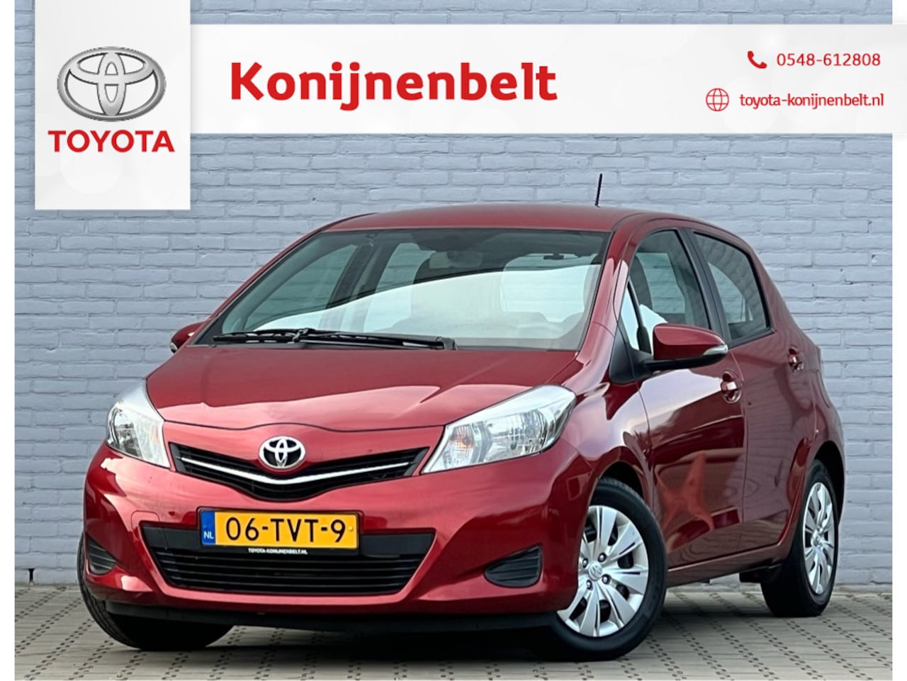 Toyota Yaris - 1.3 VVT-i Aspiration Automaat 5-deurs Trekhaak | Airco - AutoWereld.nl