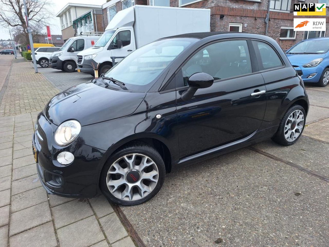 Fiat 500 - 0.9 TwinAir Turbo 500S Cabriolet 68000km NAP! - AutoWereld.nl