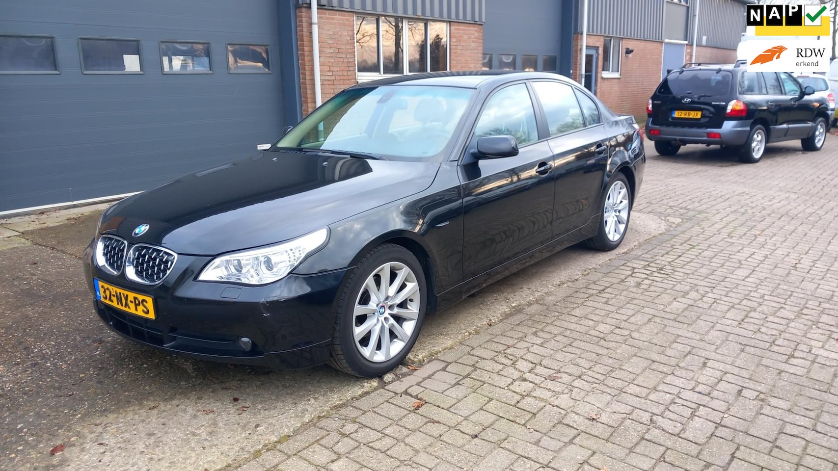 BMW 5-serie - 520i leer, navi, - AutoWereld.nl