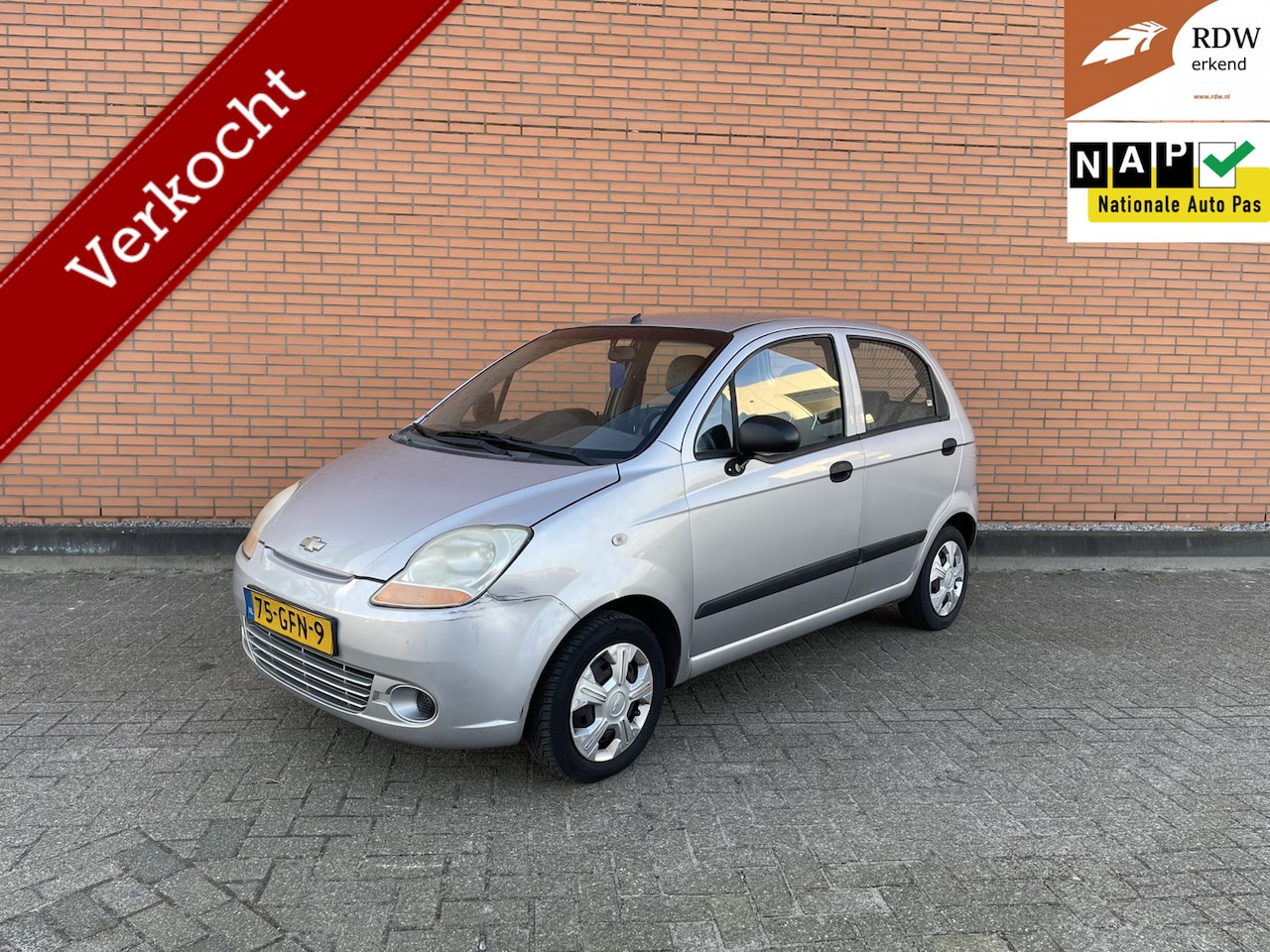 Chevrolet Matiz - 0.8 Spirit 105DKM | NAP | APK | ZUINIG | - AutoWereld.nl