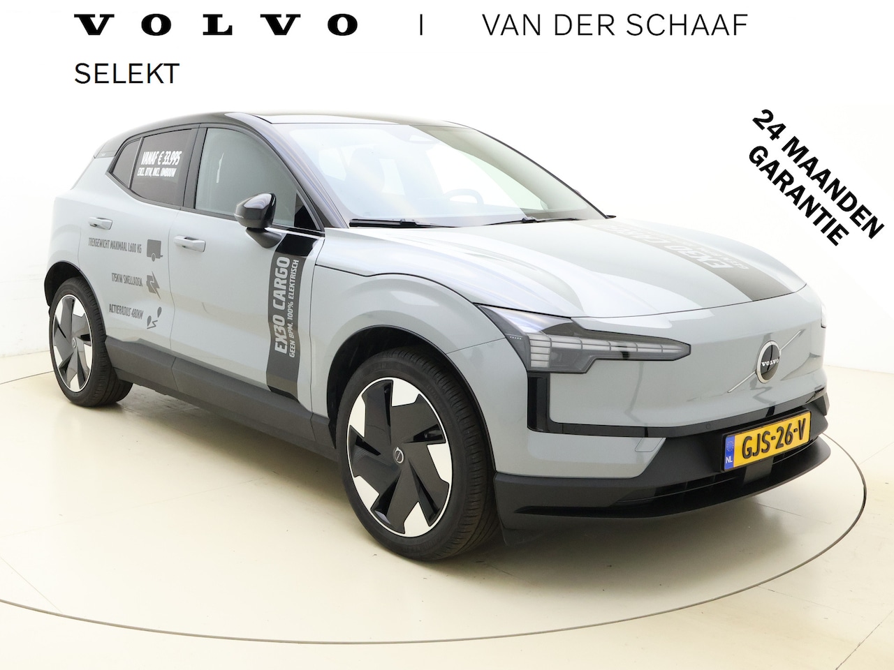 Volvo EX30 - Extended Range Plus 69 kWh / EX BTW / CARGO / CLIMATE / 19'' / PDC + CAMERA / GOOGLE MAPS - AutoWereld.nl