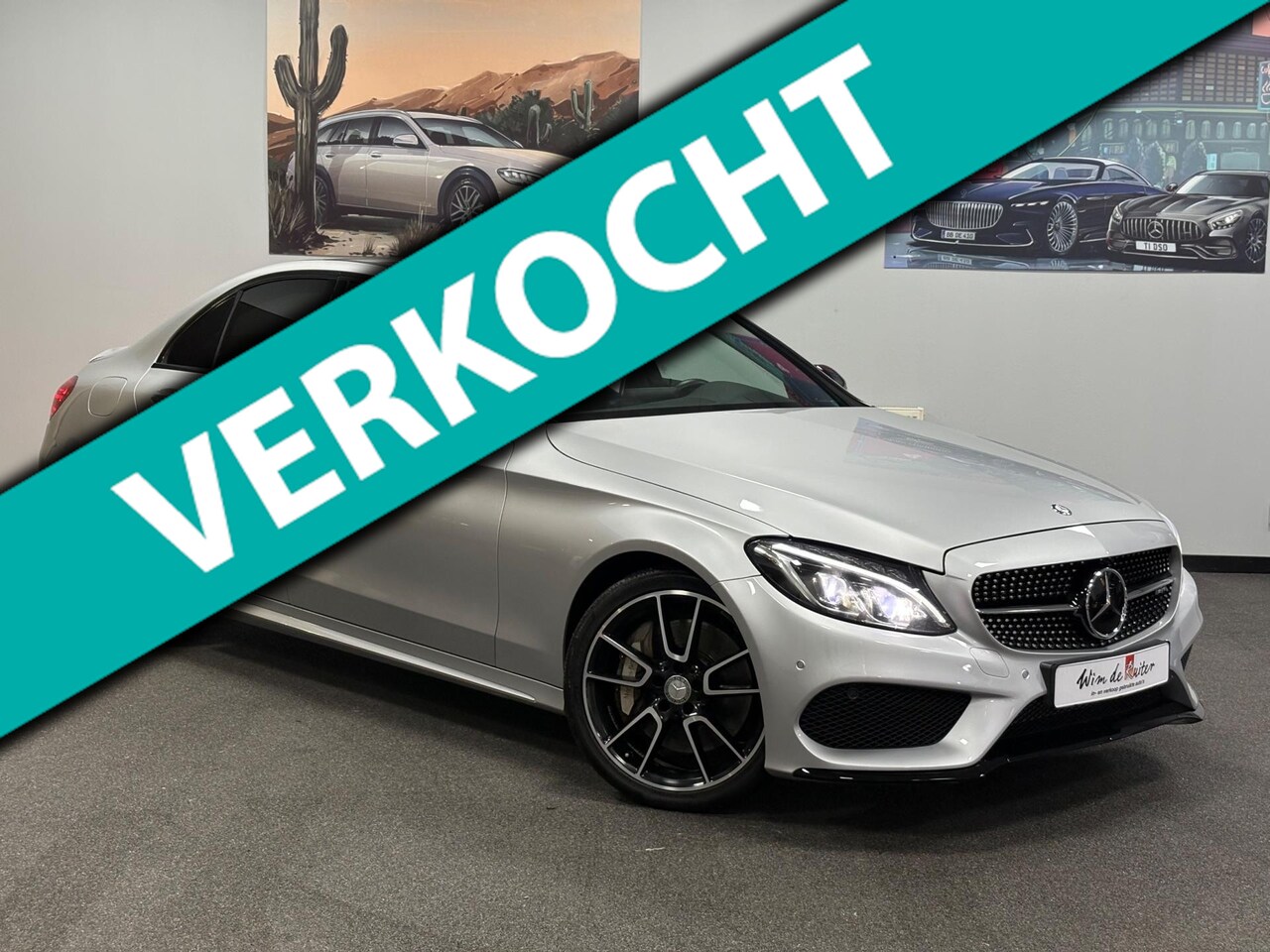 Mercedes-Benz C-klasse - 43 AMG 4MATIC | Nieuwstaat | Burmester | HUD | 19” AMG | - AutoWereld.nl