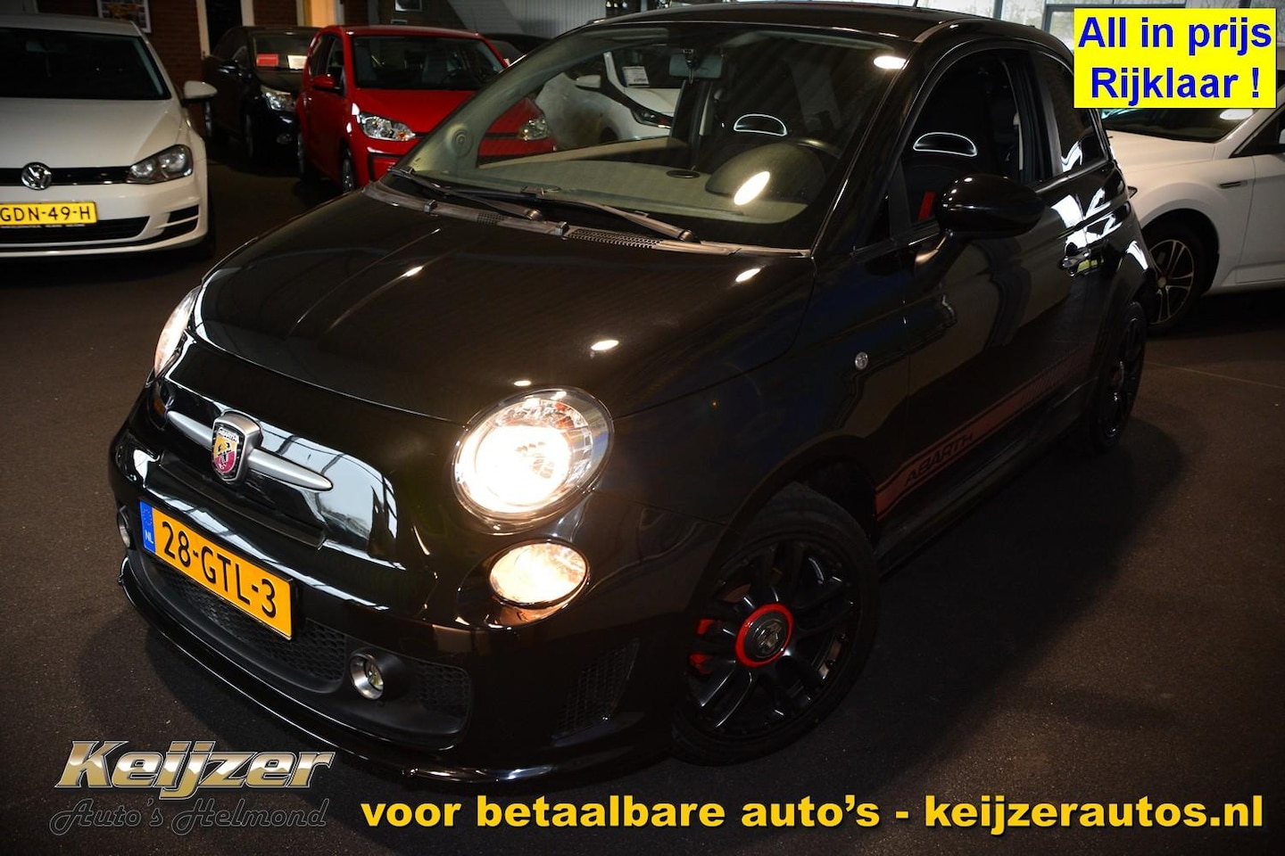 Fiat 500 Abarth - 1.2 Sport ABARTH look - AutoWereld.nl