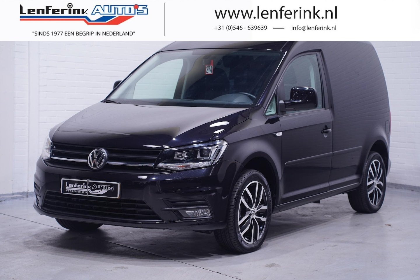 Volkswagen Caddy - 2.0 TDI 102 pk DSG Aut. C-Edition Navi, Xenon Adapt. Cruise, 17" LMV, NAP, 1e Eigenaar, 2- - AutoWereld.nl