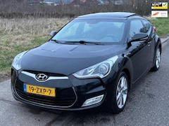 Hyundai Veloster - 1.6 GDI i-Vision ECC Audio-CD/MP3 El pakket LMV 17" Leder Sportstoelen Cruisecontrol Deale