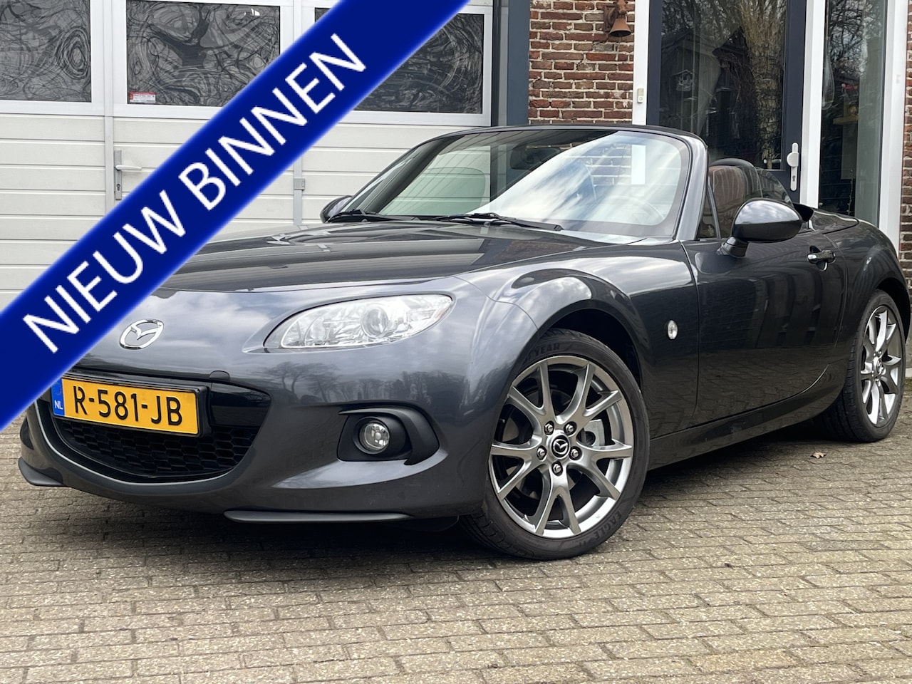 Mazda MX-5 Roadster Coupé - 1.8 Hanabi '13 Leder Airco Top Staat! - AutoWereld.nl