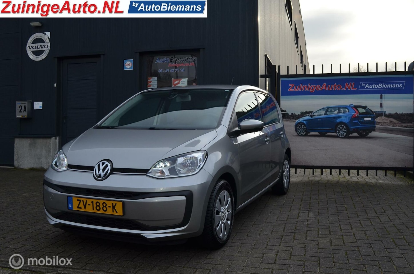 Volkswagen Up! - 1.0 Move up! 1e Eign. Led/Airco/DAB+ Zeer Mooi - AutoWereld.nl