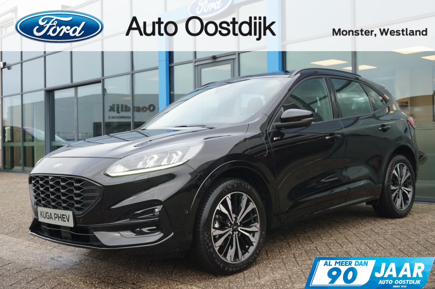 Ford Kuga - 2.5 PHEV ST-Line 225PK Adaptieve Cruise Stoelverwarming Voorruitverwarming Camera Blind-Sp - AutoWereld.nl