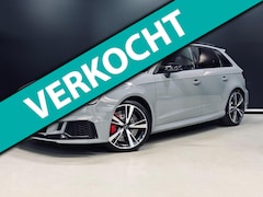 Audi RS3 - Sportback 2.5 TFSI Quattro, Pano, Virtual, Apple Carplay, Black Pack, Cam, Blind Spot, Dyn