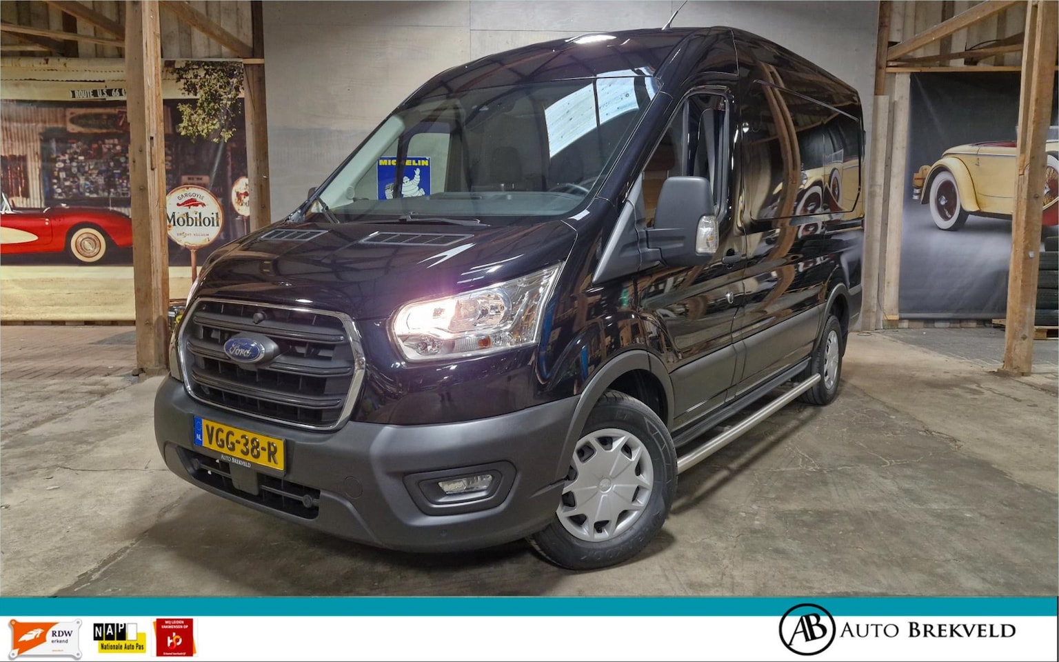 Ford Transit - 350 2.0 TDCI L2H2 Trend AUTOMAAT 170PK Euro6 | Rijklaar | Camera | PDC | Elektrisch pakket - AutoWereld.nl