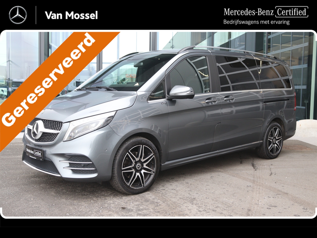 Mercedes-Benz V-klasse - 300d Lang Av. Ed. AMG Line VAN | NAVI/AIRCO/CAMERA | Certified - AutoWereld.nl