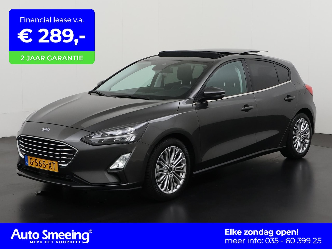 Ford Focus - 1.0 EcoBoost Titanium | Panoramadak | ACC | Stuur & Stoelverwarming | Zondag Open! - AutoWereld.nl