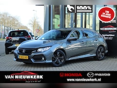 Honda Civic - 1.0 i-VTEC Turbo 126pk Elegance Carplay Parkeercamera Adap Cruise Draadloze lader