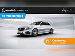 Mercedes-Benz C-klasse - 180 Premium | AMG | Night | Luchtvering | Burmester | Leder | Sfeerverlichting |