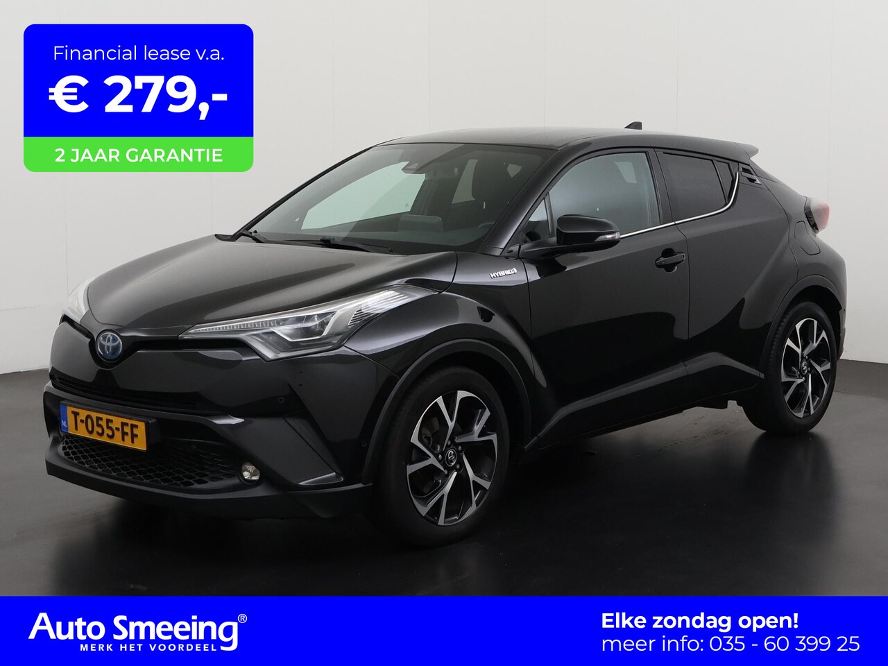 Toyota C-HR - 1.8 Hybrid Style Ultimate | Trekhaak | Camera | Navigatie | Zondag Open! - AutoWereld.nl