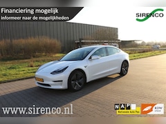 Tesla Model 3 - Long Range AWD 75 kWh leder trekhaak panodak autopilot dual motor stoelverwarming v+a