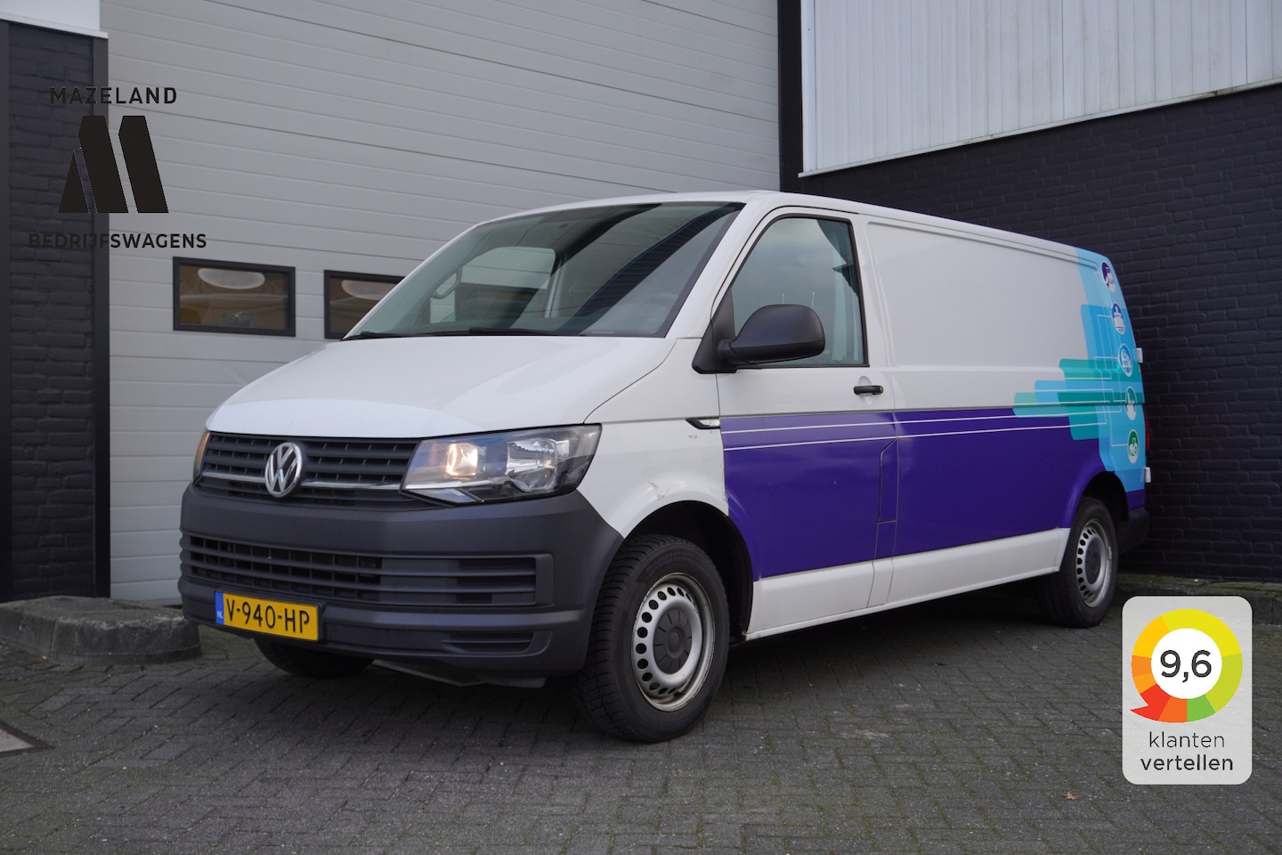 Volkswagen Transporter - 2.0 TDI 150PK L2 EURO 6 - Airco - Navi - Cruise - € 14.950,- Excl. - AutoWereld.nl