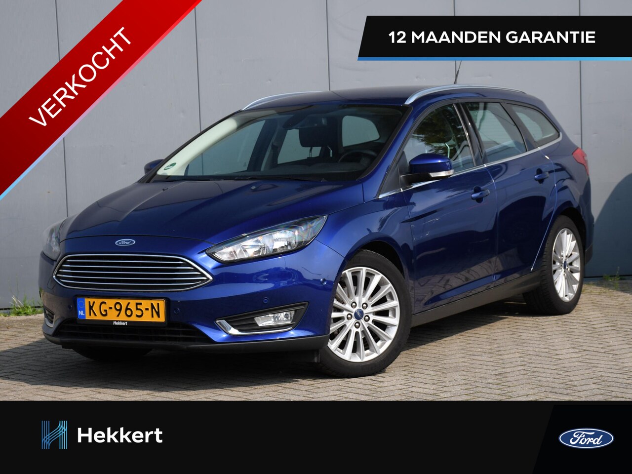 Ford Focus Wagon - Titanium 1.0 125pk PDC | 17''LM | CRUISE.C | NAVI | AUTOM. INPARKEREN | QUICK CLEAR | KEYL - AutoWereld.nl