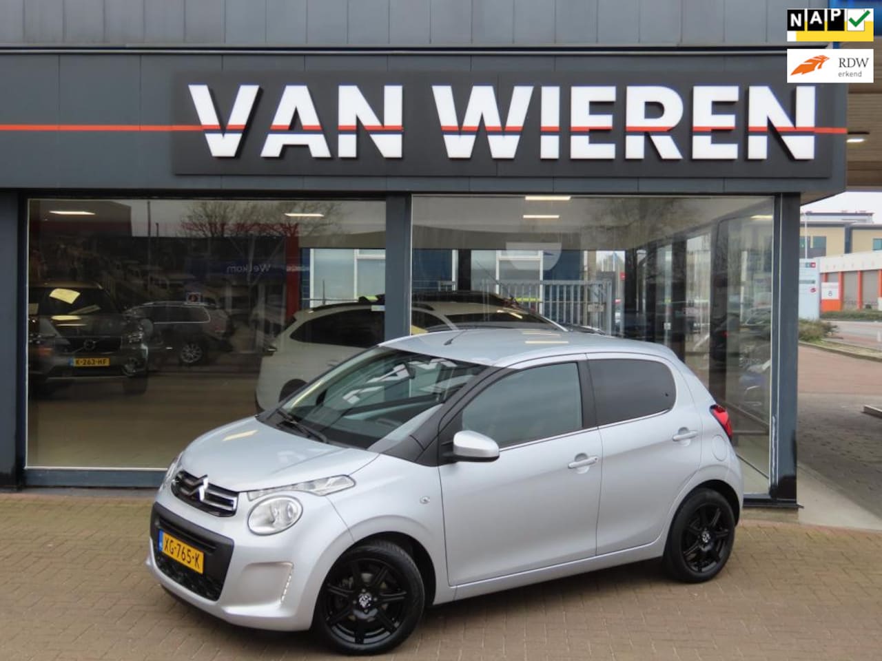 Citroën C1 - 1.0 VTi Feel Airco Bluetooth LM Donker glas Lage KM - AutoWereld.nl