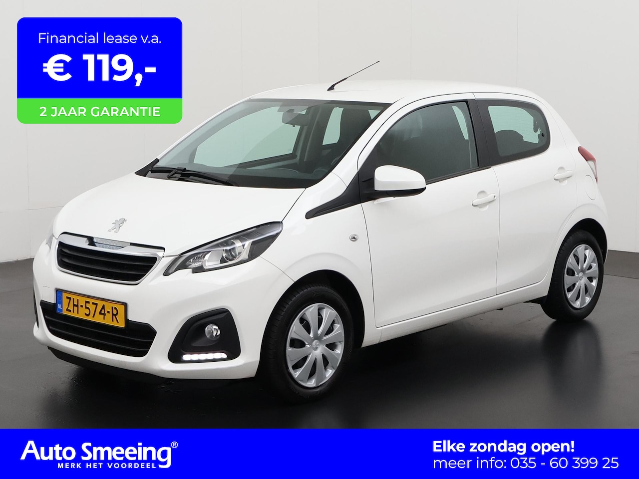 Peugeot 108 - 1.0 e-VTi Active | Airco | Bluetooth | 12 mnd Garantie | - AutoWereld.nl