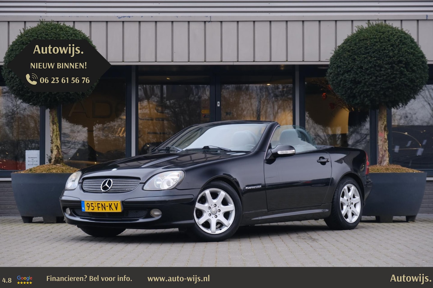 Mercedes-Benz SLK-klasse - 200 K.|Xenon|Leder|APK 8-2025 - AutoWereld.nl