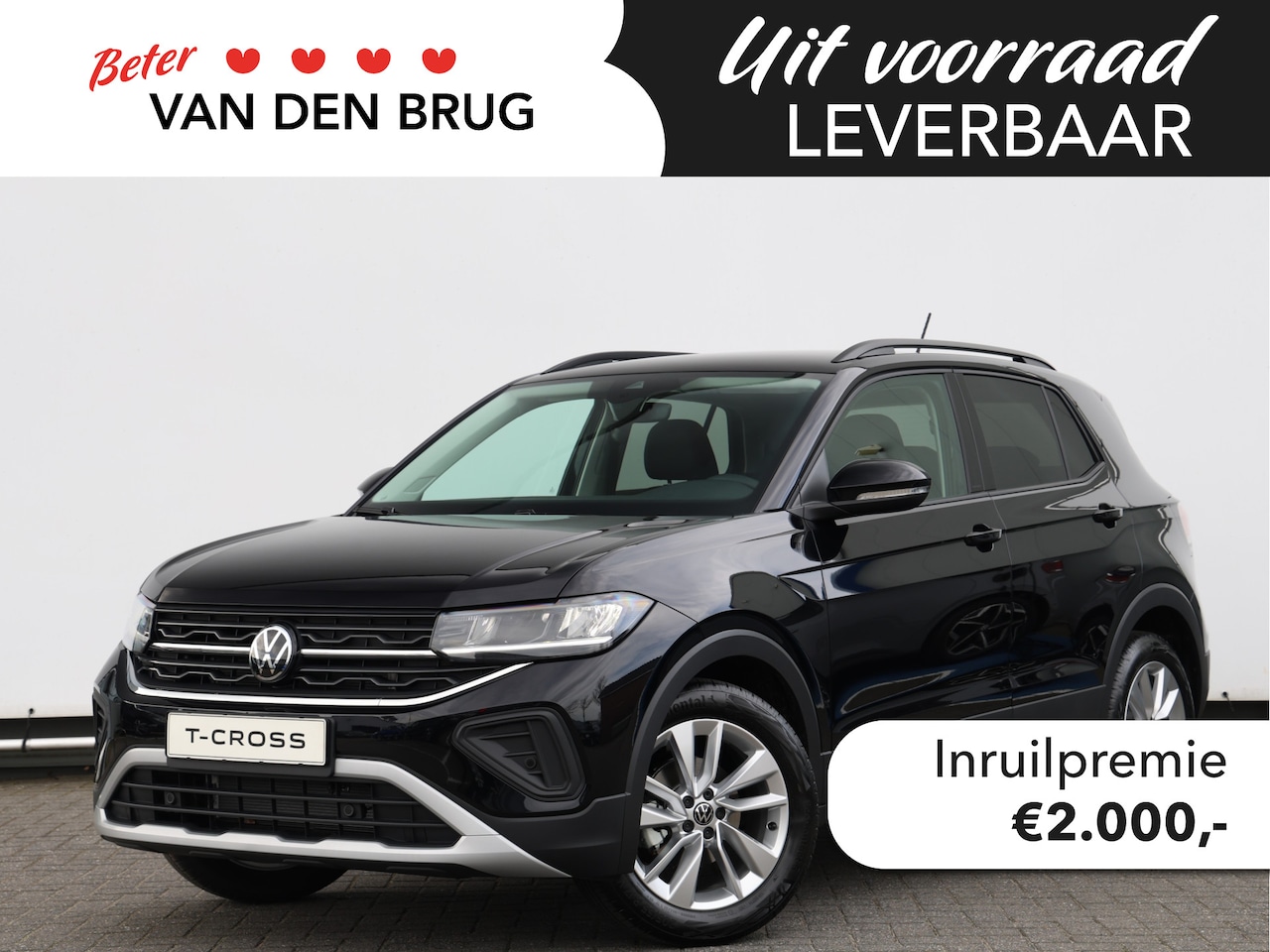 Volkswagen T-Cross - 1.0 TSI Life Edition 95pk | Achteruitrijcamera | Keyless | 17" velgen | Parkeersensoren | - AutoWereld.nl