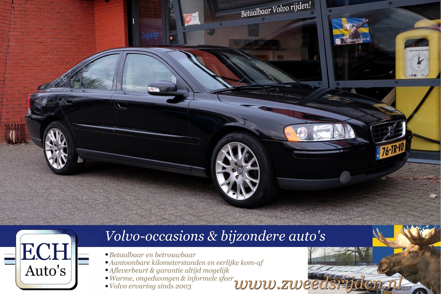 Volvo S60 - 2.4 Drivers Edition 2.4 140 pk Drivers Edition, Dealer onderhouden, Leer - AutoWereld.nl