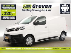 Toyota ProAce Worker - 2.0 L2H1 145PK Airco Cruise Carplay 3 Persoons PDC Elektrpakket