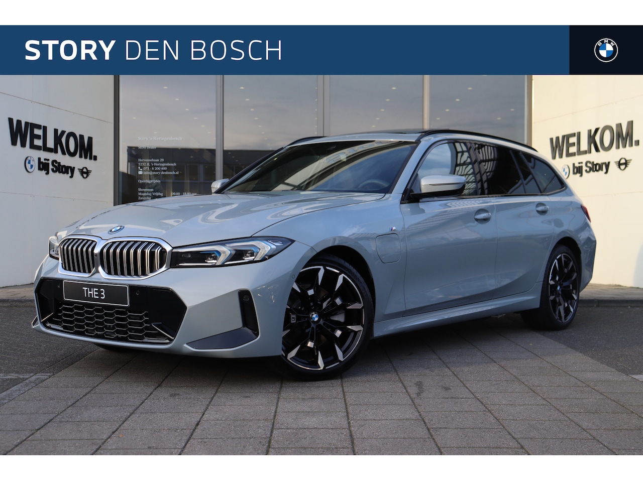 BMW 3-serie Touring - 330e High Executive M Sport Automaat / Panoramadak / Sportstoelen / Comfort Access / Parki - AutoWereld.nl