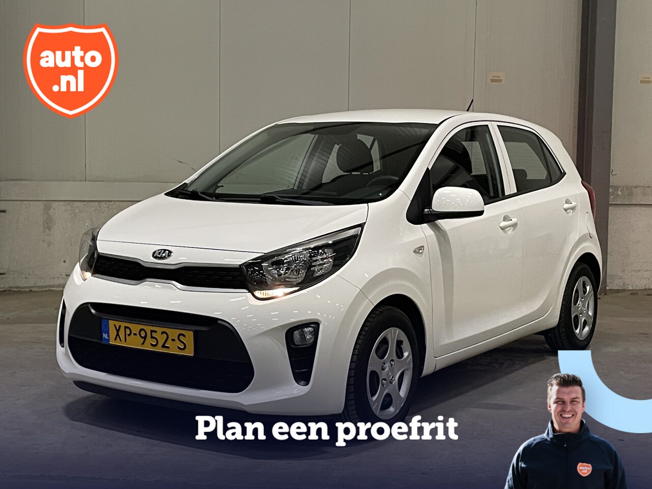 Kia Picanto - 1.0 CVVT EconomyPlusLine | Airco | Radio | Bluetooth | Elektr ramen voor | - AutoWereld.nl