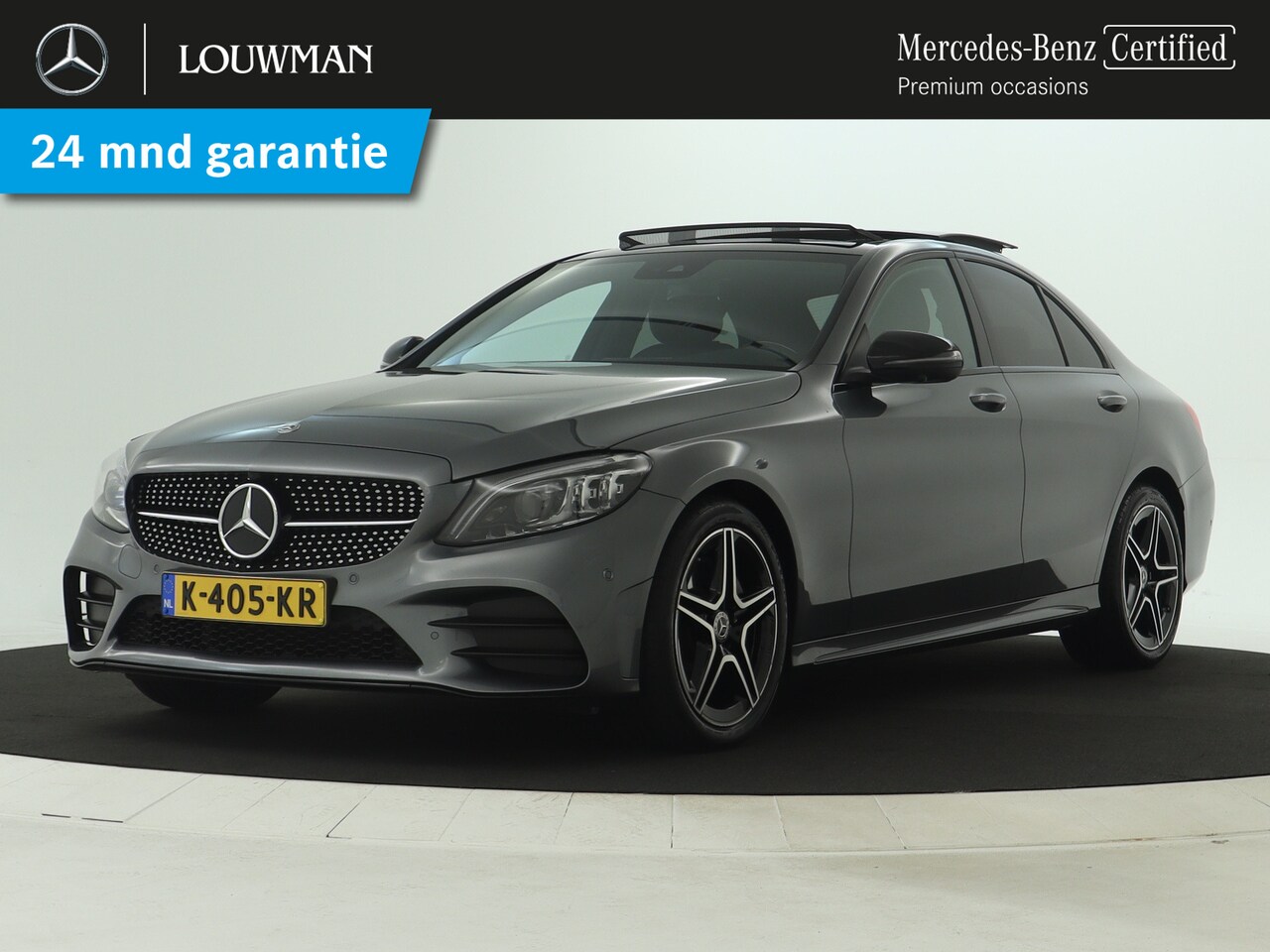 Mercedes-Benz C-klasse - 180 Business Solution AMG | Panoramadak | Sfeerverlichting | Inclusief 24 maanden MB Certi - AutoWereld.nl