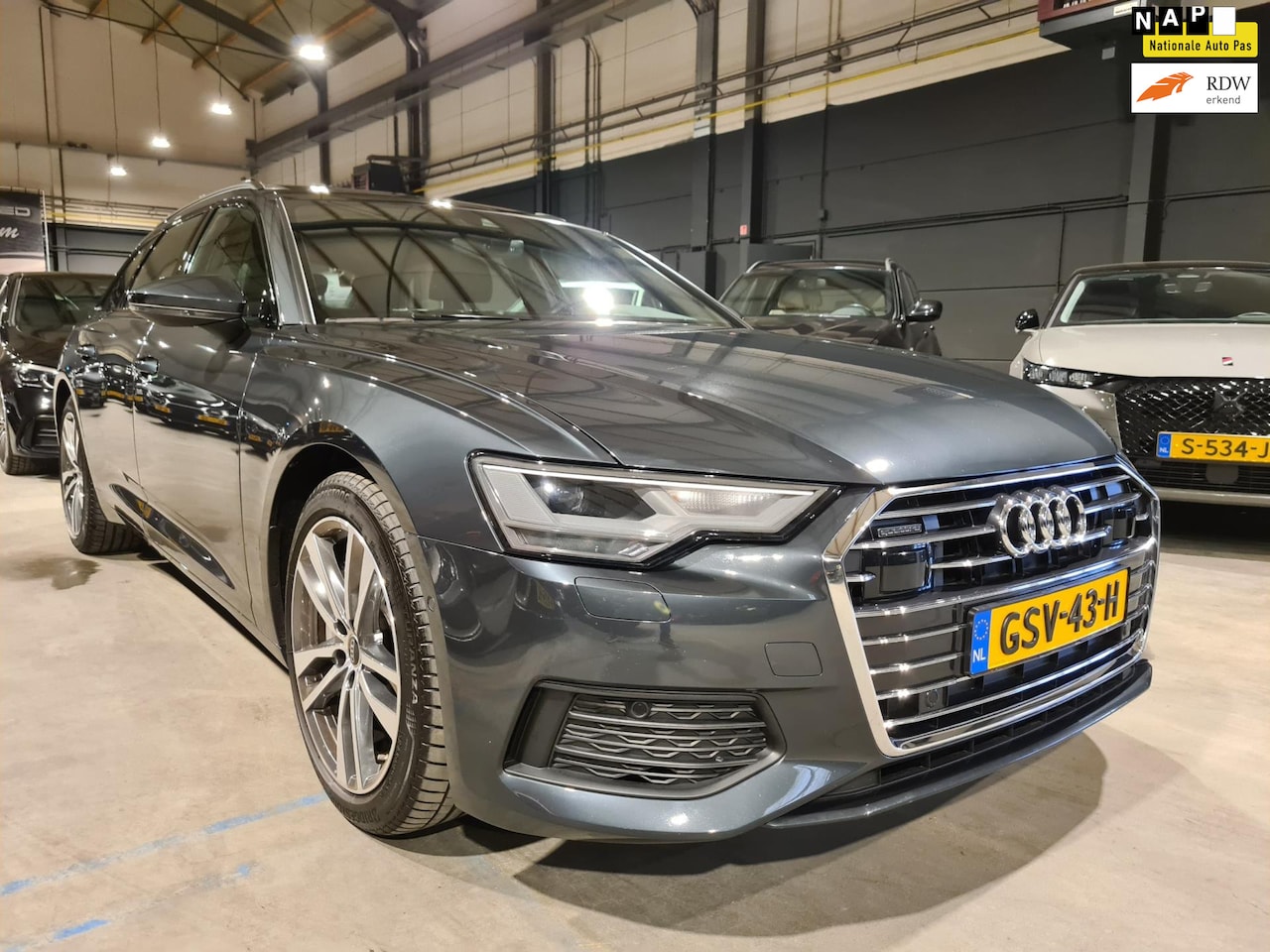 Audi A6 Avant - 50 TFSI e Quattro - Panoramadak - Leder - Elektrische klep - CarPlay - Adapt Cruise - AutoWereld.nl