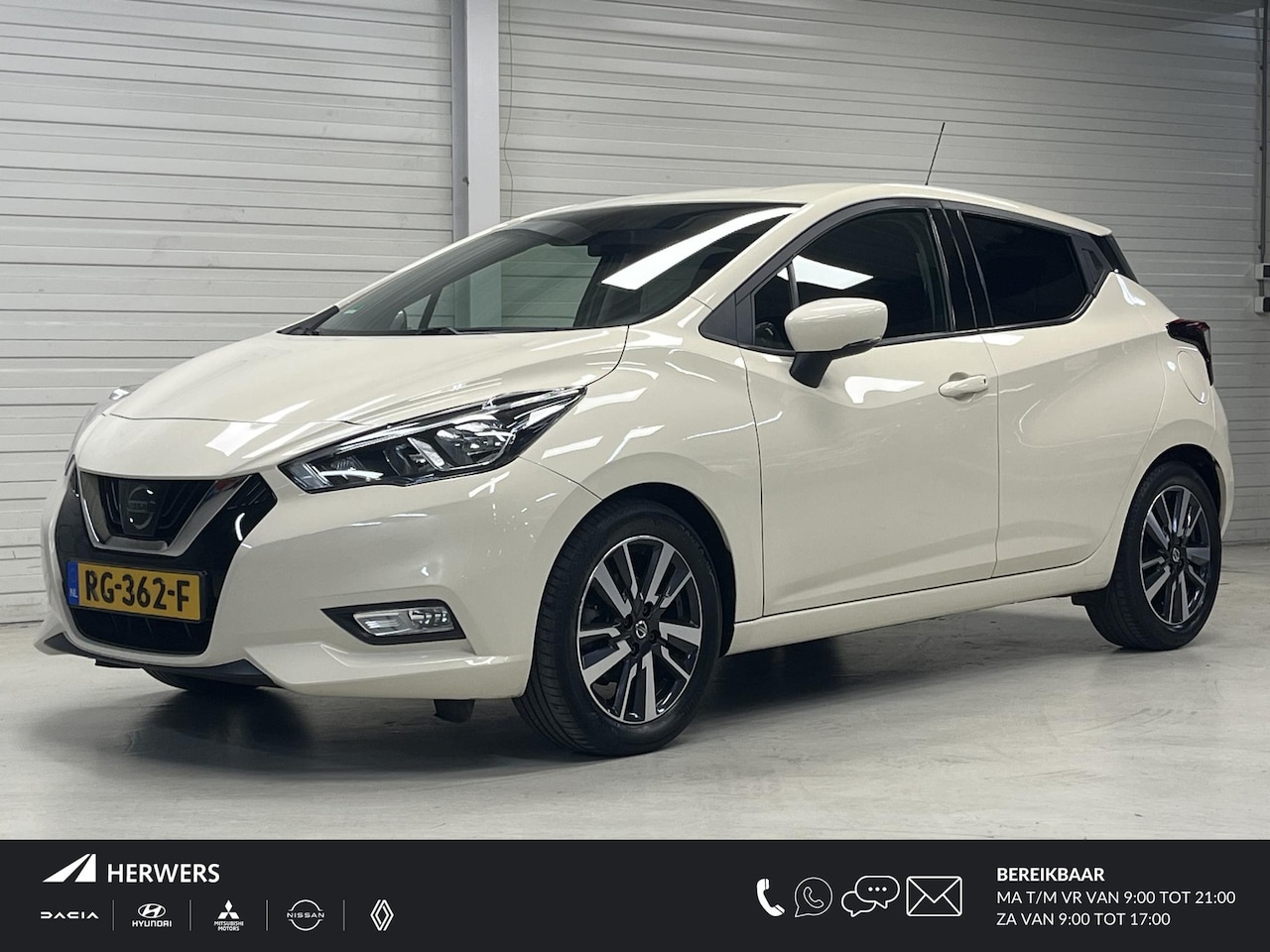 Nissan Micra - 0.9 IG-T N-Connecta / Navigatie / Keyless Entry / Stoelverwarming / Camera / - AutoWereld.nl