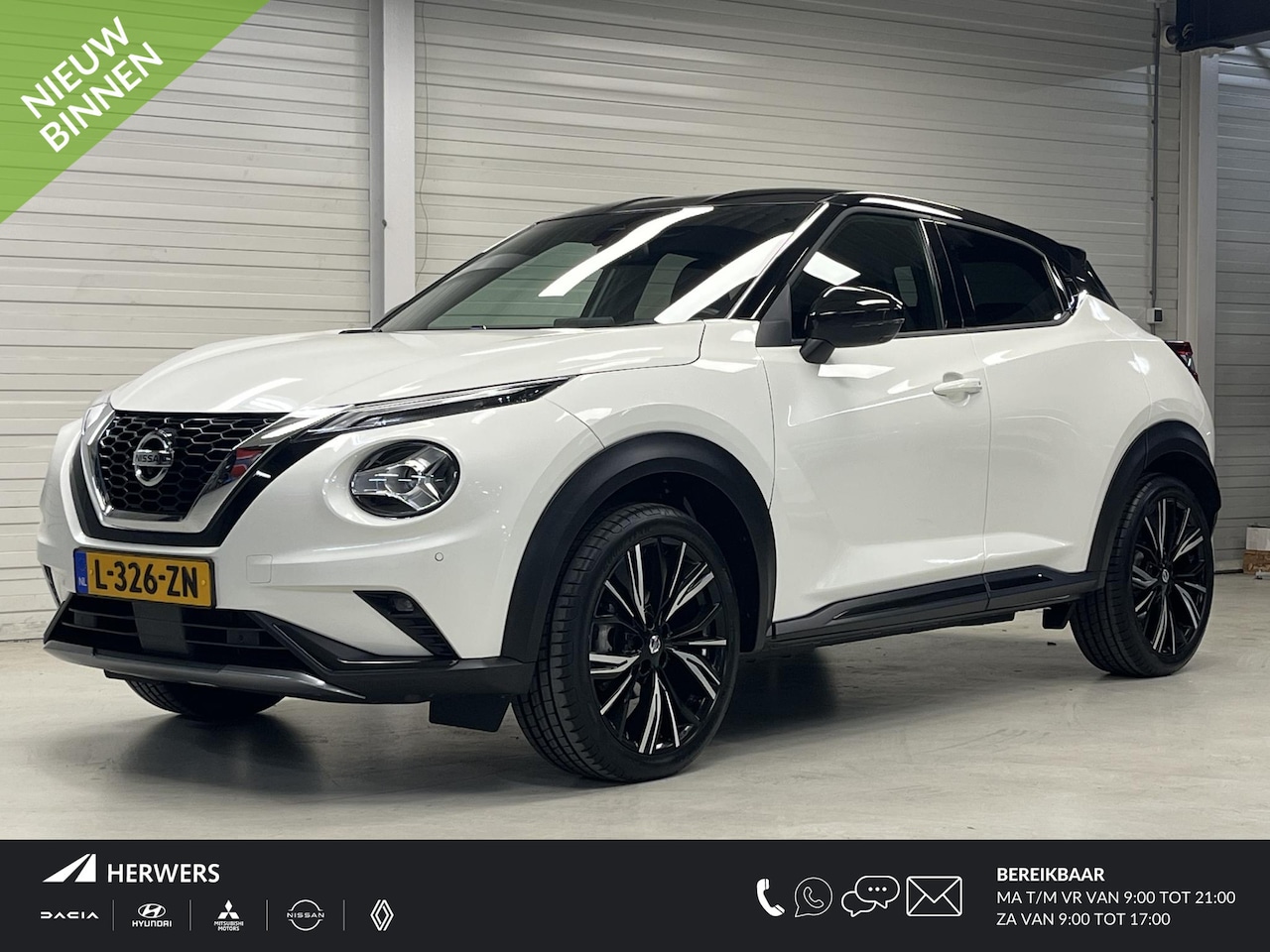 Nissan Juke - 1.0 DIG-T N-Design / Navigatie / Trekhaak 1250 KG / Technology Pack / NAP / - AutoWereld.nl