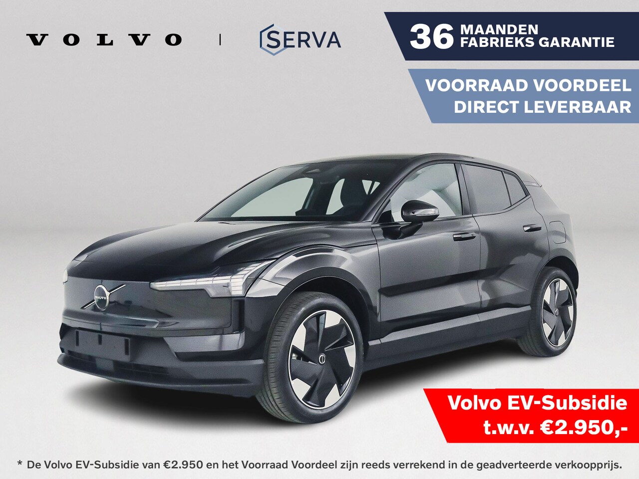 Volvo EX30 - Single Motor Extended Range Plus 69 kWh Getint Glas | 20 inch Aero | Stoel en stuurverwarm - AutoWereld.nl