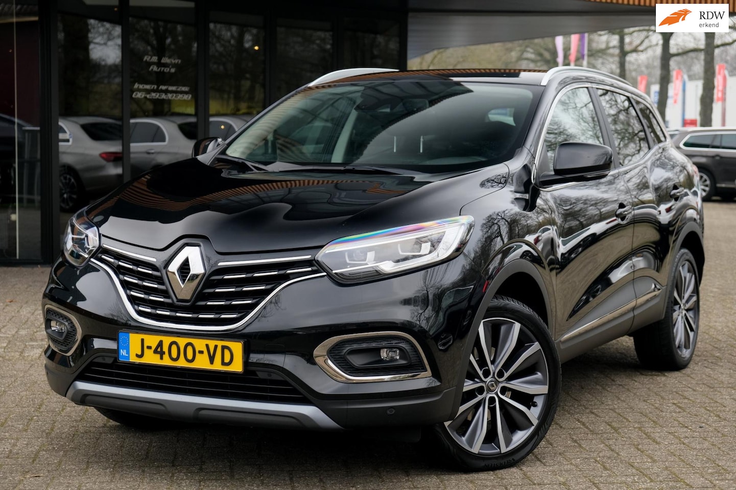 Renault Kadjar - 1.3 TCe Zen/Carplay/Achteruitrijcamera/Stoelverwarming/Trekhaak/Keyless/Leder/LED/ - AutoWereld.nl