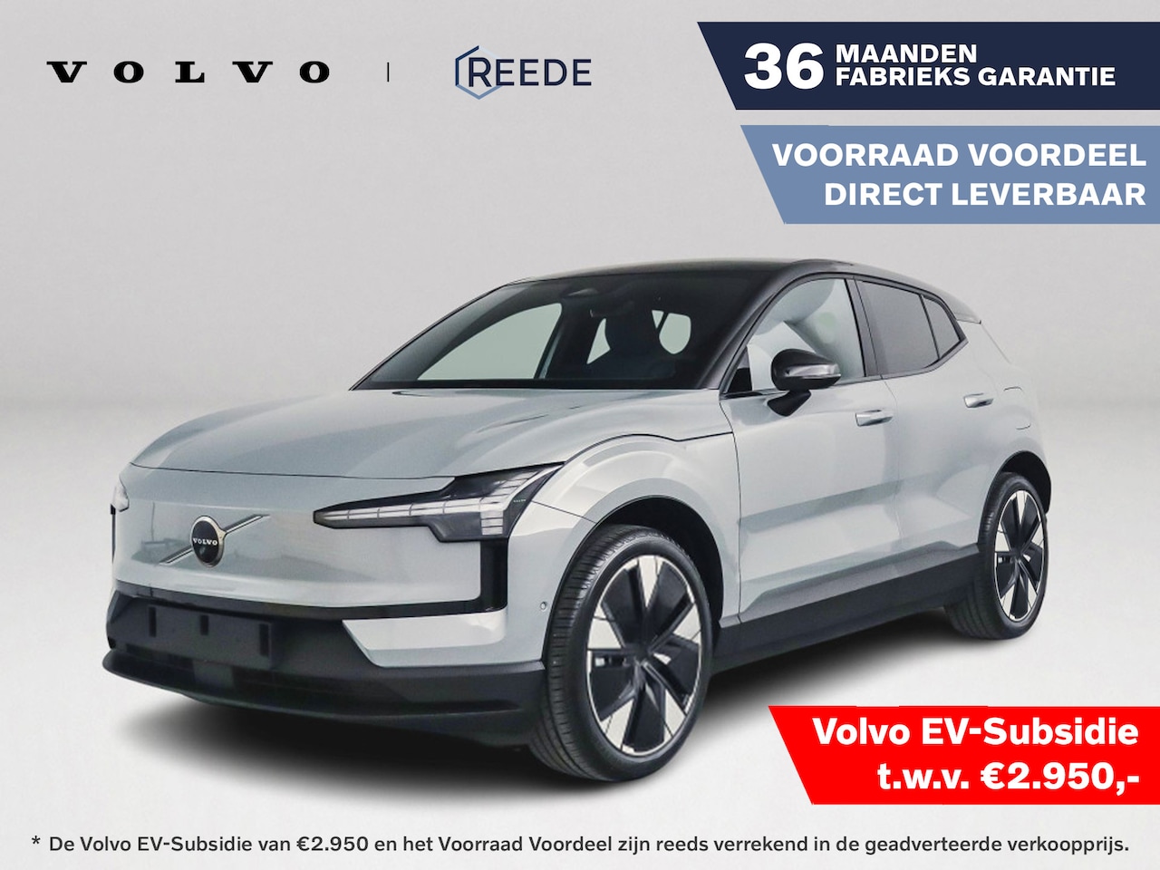 Volvo EX30 - Single Motor Extended Range Plus 69 kWh Getint Glas | 20 inch Aero | Stoel en stuurverwarm - AutoWereld.nl