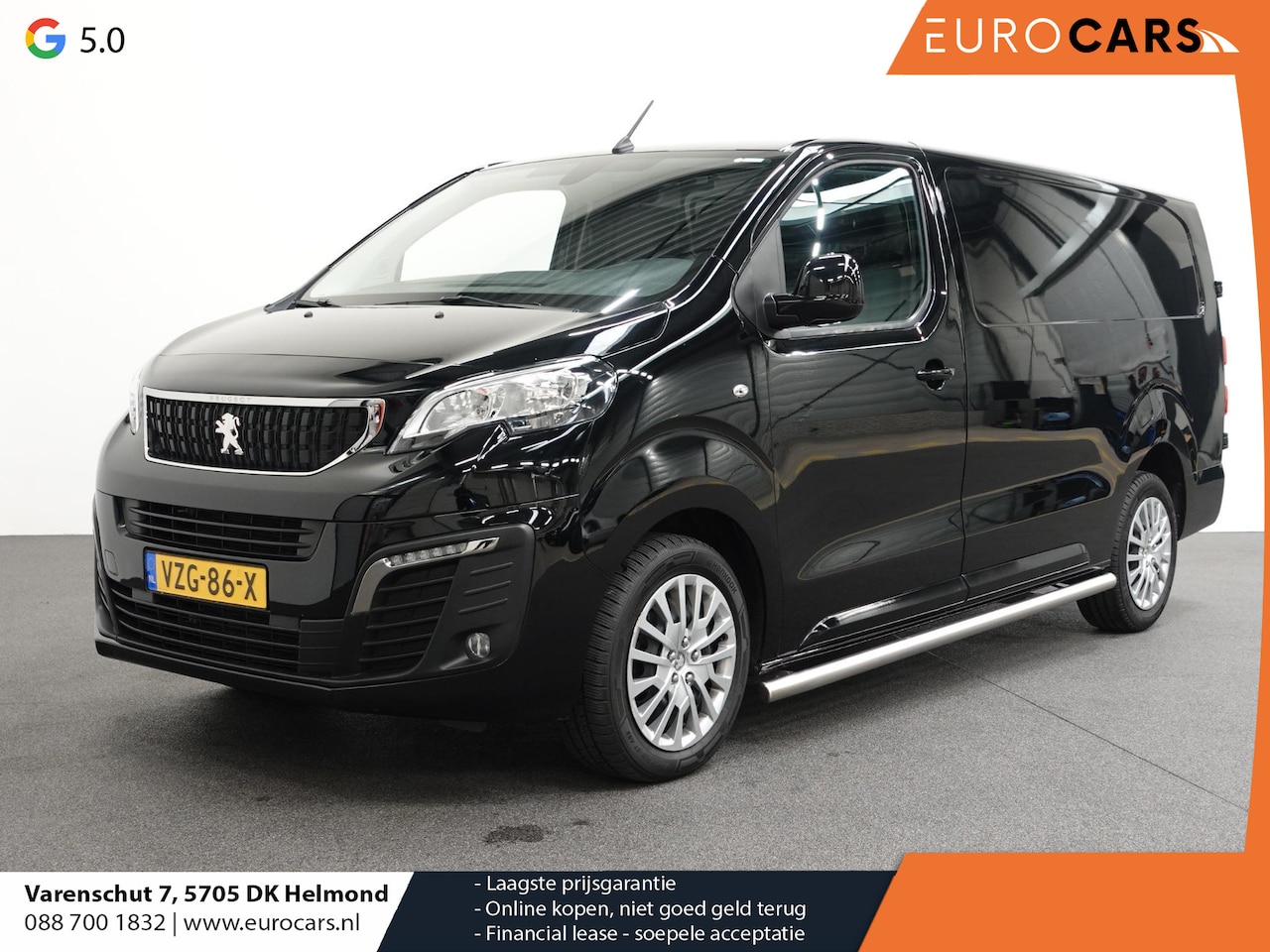 Peugeot Expert - 2.0 BlueHDI 145PK L3 Automaat Airco Cruise Navigatie Trekhaak Carplay - AutoWereld.nl