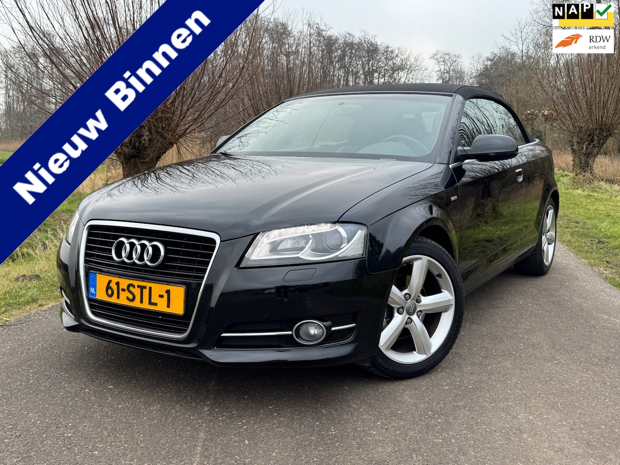 Audi A3 Cabriolet - 1.8 TFSI Ambition Pro Line S / Automaat / Navigatie / Stoelverwarming / Cruise Control / - AutoWereld.nl