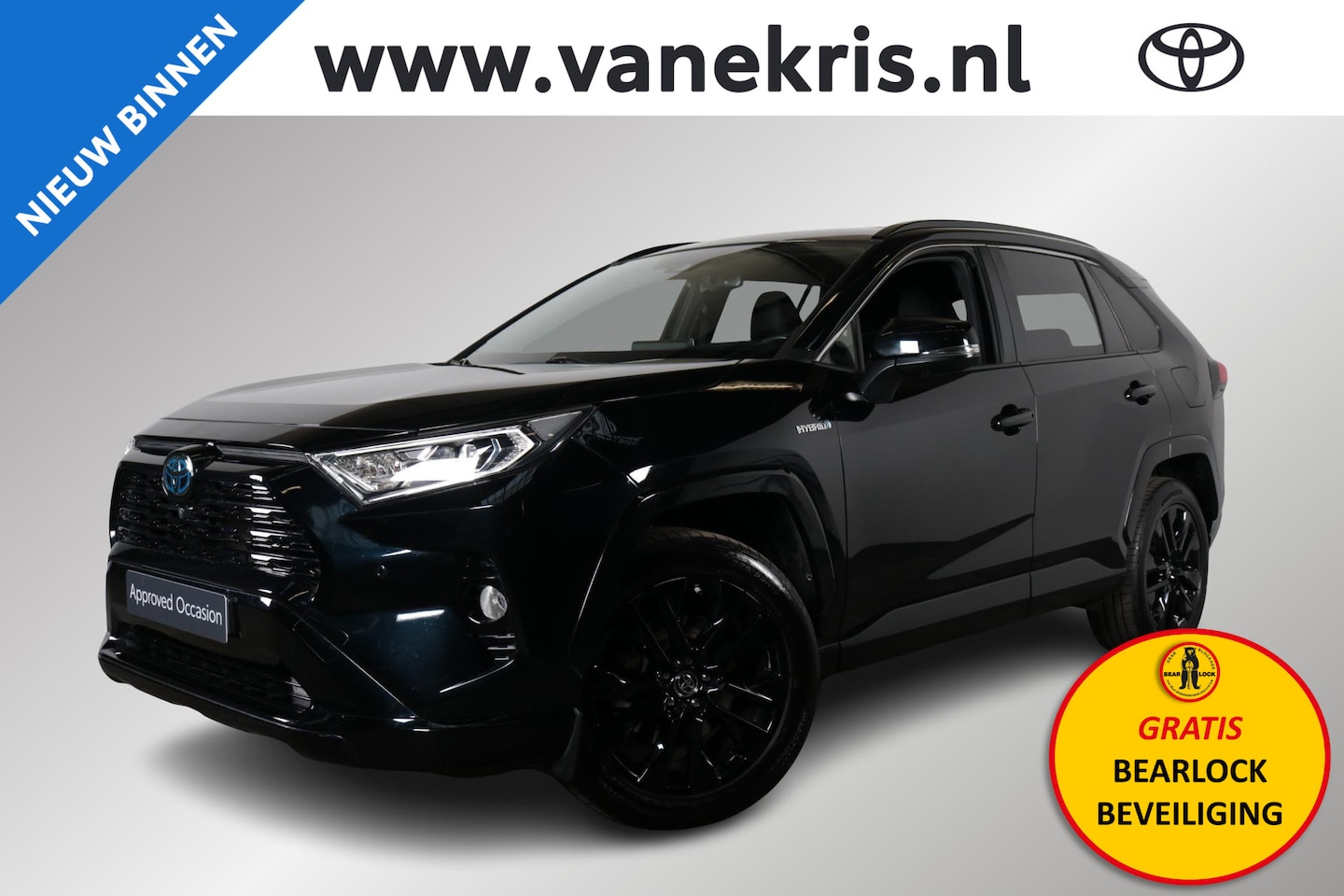 Toyota RAV4 - 2.5 Hybrid Black Edition 2.5 Hybrid Black Edition - AutoWereld.nl