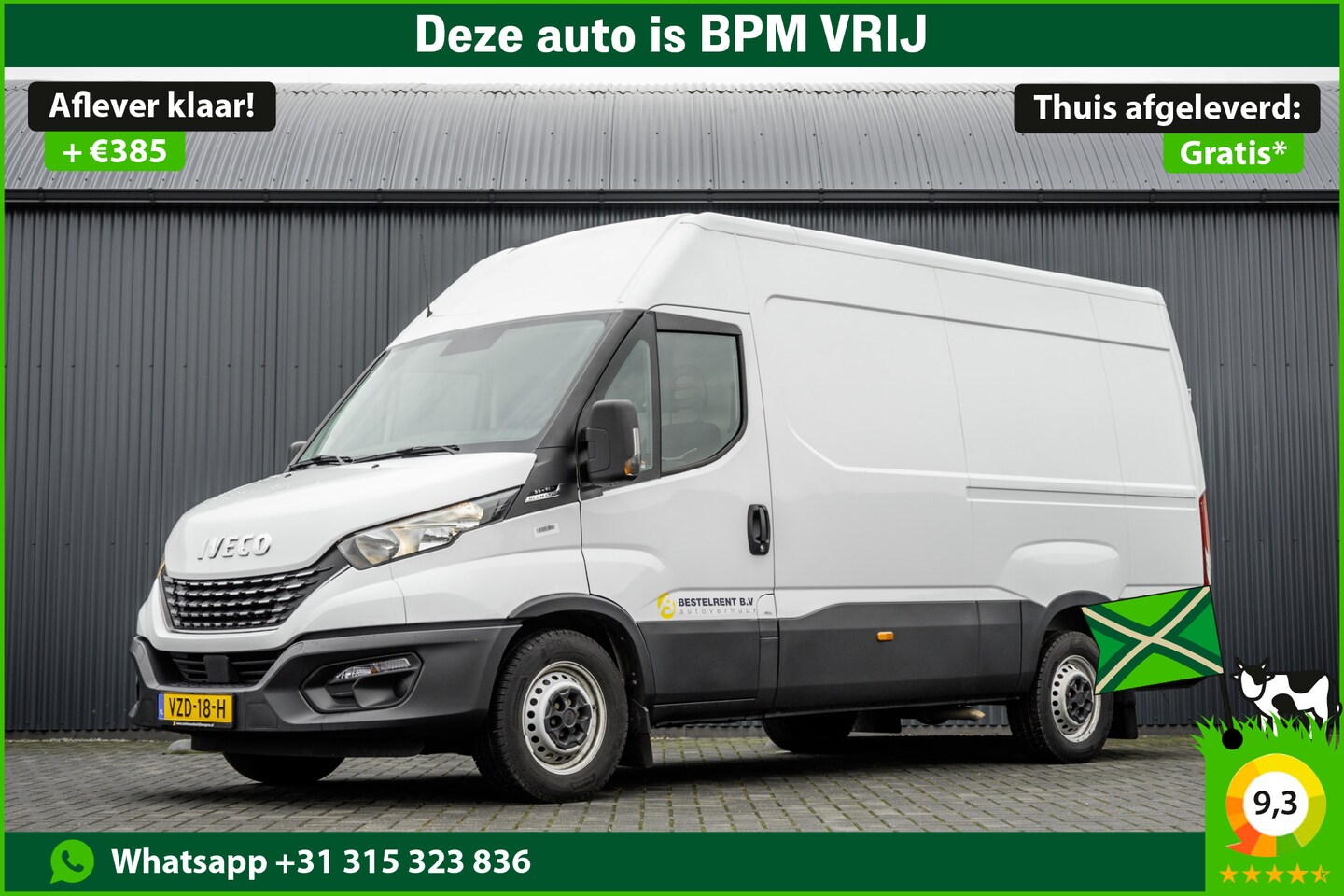 Iveco Daily - **35S16V 2.3 L2H2 | Automaat | 157 PK | Climate | 3500 KG Trekgewicht | MF Stuur | 3-Perso - AutoWereld.nl