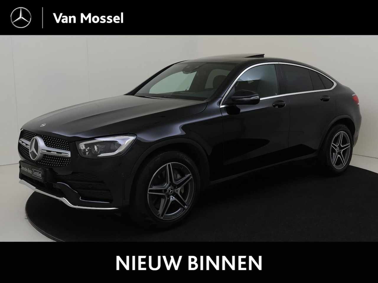 Mercedes-Benz GLC-klasse Coupé - 200 Business Solution AMG / Stoelverwarming / Achteruitrijcamera / Trekhaak / Schuif/kante - AutoWereld.nl