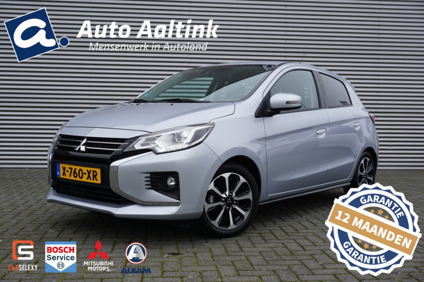 Mitsubishi Space Star - 1.2 Instyle STOELVERW. | CARPLAY | TREKHAAK | PARK.SENS V+A! - AutoWereld.nl