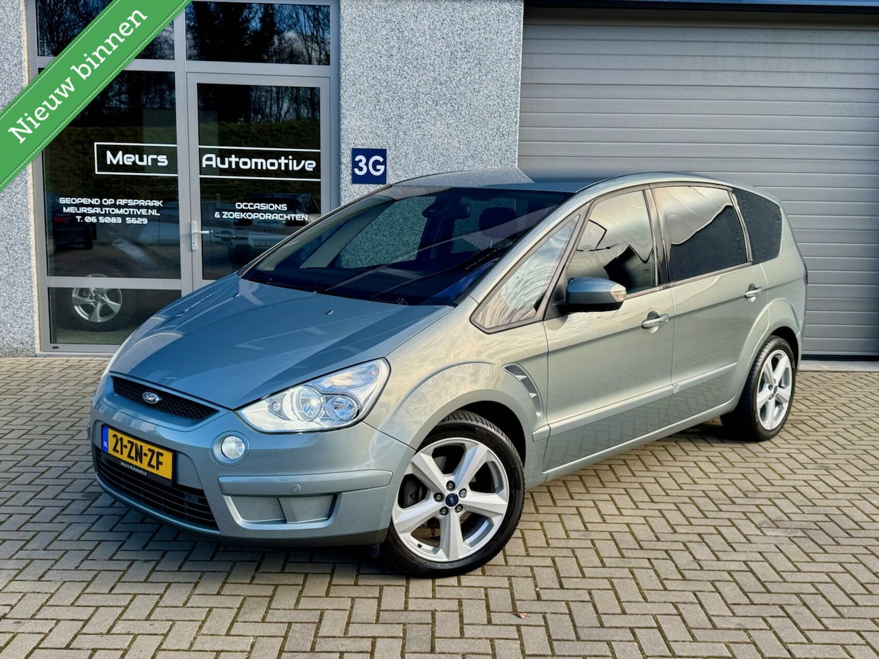 Ford S-Max - 2.3 Titanium Limited CarPlay/Trekh/Camera/Elektr.Stoel/Cruise/Climate/LED/Youngtimer - AutoWereld.nl