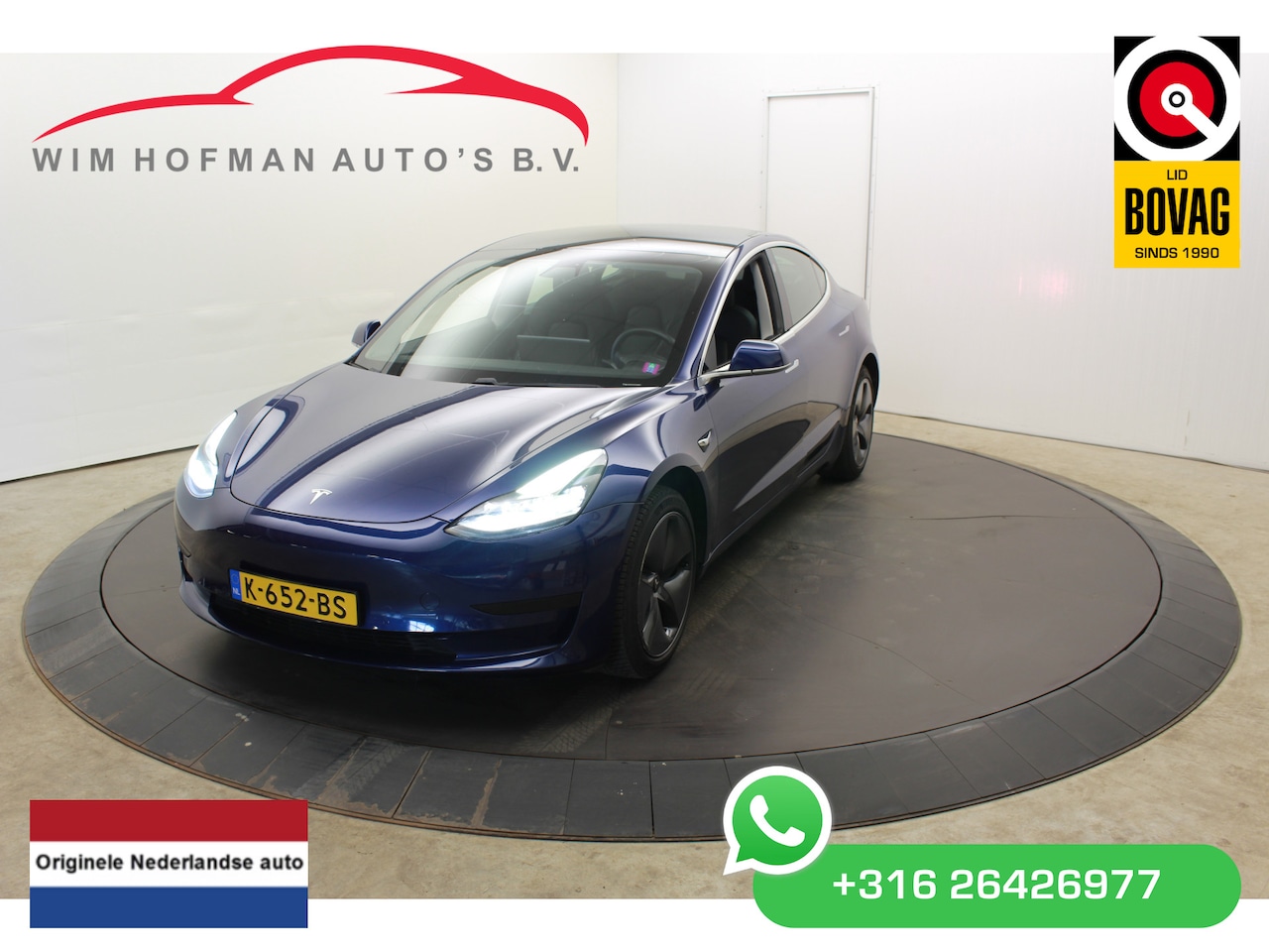 Tesla Model 3 - RWD Plus 60 kWh Autopilot Camera Leder Panodak - AutoWereld.nl